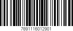 Código de barras (EAN, GTIN, SKU, ISBN): '7891116012901'