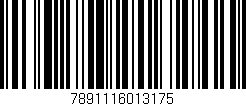 Código de barras (EAN, GTIN, SKU, ISBN): '7891116013175'