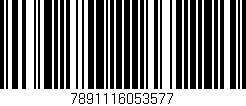 Código de barras (EAN, GTIN, SKU, ISBN): '7891116053577'