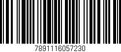 Código de barras (EAN, GTIN, SKU, ISBN): '7891116057230'