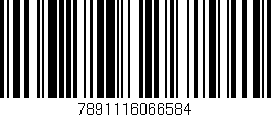 Código de barras (EAN, GTIN, SKU, ISBN): '7891116066584'