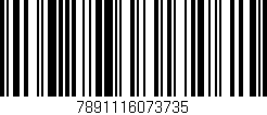 Código de barras (EAN, GTIN, SKU, ISBN): '7891116073735'