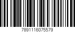 Código de barras (EAN, GTIN, SKU, ISBN): '7891116075579'