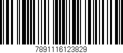 Código de barras (EAN, GTIN, SKU, ISBN): '7891116123829'