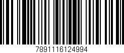 Código de barras (EAN, GTIN, SKU, ISBN): '7891116124994'