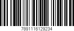 Código de barras (EAN, GTIN, SKU, ISBN): '7891116129234'