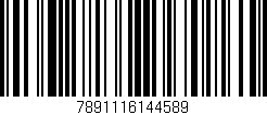 Código de barras (EAN, GTIN, SKU, ISBN): '7891116144589'