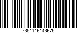 Código de barras (EAN, GTIN, SKU, ISBN): '7891116148679'