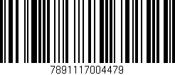 Código de barras (EAN, GTIN, SKU, ISBN): '7891117004479'