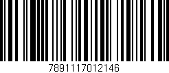 Código de barras (EAN, GTIN, SKU, ISBN): '7891117012146'