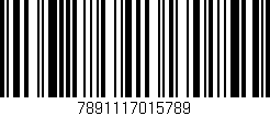 Código de barras (EAN, GTIN, SKU, ISBN): '7891117015789'