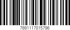 Código de barras (EAN, GTIN, SKU, ISBN): '7891117015796'