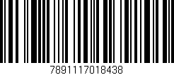 Código de barras (EAN, GTIN, SKU, ISBN): '7891117018438'