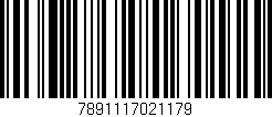 Código de barras (EAN, GTIN, SKU, ISBN): '7891117021179'