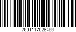 Código de barras (EAN, GTIN, SKU, ISBN): '7891117026488'