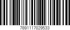 Código de barras (EAN, GTIN, SKU, ISBN): '7891117029533'