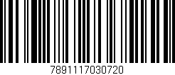 Código de barras (EAN, GTIN, SKU, ISBN): '7891117030720'