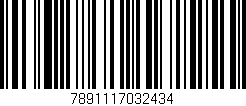Código de barras (EAN, GTIN, SKU, ISBN): '7891117032434'