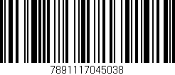 Código de barras (EAN, GTIN, SKU, ISBN): '7891117045038'
