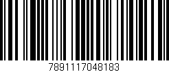 Código de barras (EAN, GTIN, SKU, ISBN): '7891117048183'