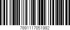 Código de barras (EAN, GTIN, SKU, ISBN): '7891117051992'