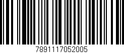 Código de barras (EAN, GTIN, SKU, ISBN): '7891117052005'
