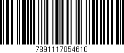 Código de barras (EAN, GTIN, SKU, ISBN): '7891117054610'