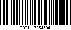 Código de barras (EAN, GTIN, SKU, ISBN): '7891117054634'
