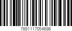 Código de barras (EAN, GTIN, SKU, ISBN): '7891117054696'