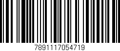 Código de barras (EAN, GTIN, SKU, ISBN): '7891117054719'