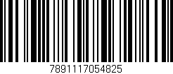 Código de barras (EAN, GTIN, SKU, ISBN): '7891117054825'