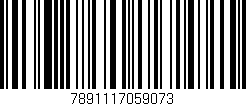 Código de barras (EAN, GTIN, SKU, ISBN): '7891117059073'