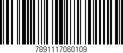 Código de barras (EAN, GTIN, SKU, ISBN): '7891117060109'