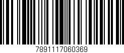 Código de barras (EAN, GTIN, SKU, ISBN): '7891117060369'