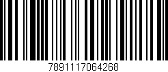 Código de barras (EAN, GTIN, SKU, ISBN): '7891117064268'