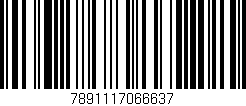 Código de barras (EAN, GTIN, SKU, ISBN): '7891117066637'
