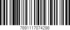 Código de barras (EAN, GTIN, SKU, ISBN): '7891117074298'