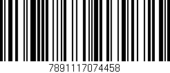 Código de barras (EAN, GTIN, SKU, ISBN): '7891117074458'