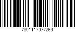 Código de barras (EAN, GTIN, SKU, ISBN): '7891117077268'