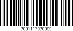 Código de barras (EAN, GTIN, SKU, ISBN): '7891117078999'
