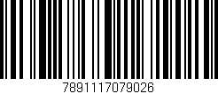 Código de barras (EAN, GTIN, SKU, ISBN): '7891117079026'