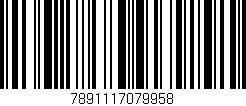Código de barras (EAN, GTIN, SKU, ISBN): '7891117079958'