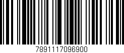 Código de barras (EAN, GTIN, SKU, ISBN): '7891117096900'