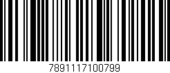 Código de barras (EAN, GTIN, SKU, ISBN): '7891117100799'