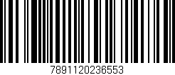 Código de barras (EAN, GTIN, SKU, ISBN): '7891120236553'