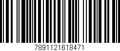 Código de barras (EAN, GTIN, SKU, ISBN): '7891121618471'