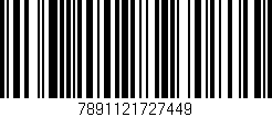 Código de barras (EAN, GTIN, SKU, ISBN): '7891121727449'