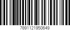 Código de barras (EAN, GTIN, SKU, ISBN): '7891121950649'