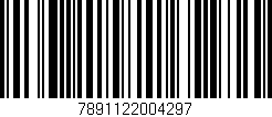 Código de barras (EAN, GTIN, SKU, ISBN): '7891122004297'
