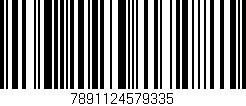 Código de barras (EAN, GTIN, SKU, ISBN): '7891124579335'